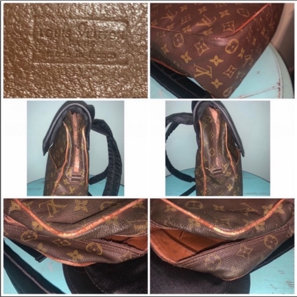 Louis Vuitton Vintage Backpack Custom Guaranteed Authentic Marceau GM France - Picture 8 of 16
